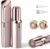 innobeaut Facial Hair Removal for Women, Electric Painless Facial Hair Remover for Face, Lip, Chin with USB Rechargeable and 2 Replacement Heads,Rose Gold
