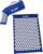 Aculief – Acupressure Mat and Pillow – Massage Mat Set – Stress and Pain Relief and Relaxation for Total Body Use – at Home and On-The-Go Use – 7000 Acupressure Points (Dark Blue)