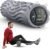 FITINDEX Vibrating Foam Roller for Back Pain, FSA&HSA Eligible, 5-Speed Muscle Massage, Exercise, Muscles Deep Tissue, Physical Therapy, Pilates, Yoga, Neck, Leg, Rechargeable, Travel Portable, Gray