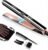 DORISILK 500 Degree High Temp Professional Hair Straightener，30s Fast Heating Ceramic Flat Iron ，2 in 1 Hair Straightener and Curler，Plasma Flat Iron Get Frizz-Free ，Dual Voltage for Travel Using