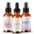 Eva Naturals Trifecta Face Serum Set – Retinol, Vitamin C & Peptides with Hyaluronic Acid & Niacinamide – Anti-Aging Skincare Bundle for Women – Collagen Boosting, Wrinkle & Spot Treatment