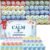 TranquilBliss Bath Bombs Set 50 PCS with 10 Rich Scents, Bath Bombs for Women, Natural Bubble Bombs with Shea Butter & Safe Oil, Ideal for Mother’s Day, Valentine’s Day, Christmas, Birthday Present