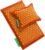 Acupressure Large Mat and Pillow Set, Premium Acupressure Therapy for Pain Relief and Relaxation, Handcrafted in Europe with Sustainable and Natural Materials (Amber)