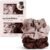 Kitsch Satin Scrunchies for Women – No Crease, Frizz Control | Softer Than Silk Scrunchies Gentle On Hair Scrunchies for All Hair Types | Stylish Hair Accessories College Essentials – Cameo, 5pcs