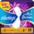 Always Radiant Feminine Pads for Women, Flexfoam Pads with Wings, Size 4, Overnight Absorbency, Lightly Scented, 28 Count