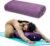 Gaiam Yoga Bolster Pillow, Soft Meditation Cushion for Yoga, Massage and Back Support, Breathable Cotton Fill, Zippered Microfiber Cover, Easy-Carry Handle, Machine Washable