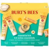 Burt’s Bees Gift Ideas – Essentials Everyday Set, 5 Travel Size Products – Deep Cleansing Cream, Hand Salve, Body Lotion, Foot Cream and Original Lip Balm