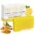 VALITIC Lemon Turmeric Soap for Dark Spots – Kojic Acid Soap for Face and Body – Exfoliating Bar for Brightening, Skin Tone Corrector with Retinol, Vitamin C, Collagen and Hyaluronic Acid – 1 Pack