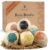 Bath Bombs Gift Set – USA Made with Organic & Natural Ingredients, Mothers Day Gifts for Mom & Wife, Relaxing Spa Gifts for Women & Men