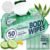 Body Wipes for Women, Extra Moist No Rinse Bathing Wipes – 50 XL Shower Cloths + 4 Travel Bath Sheets -10″x11.5″ After Gym & Post Workout Deodorant, Disposable Washcloths, Womens Hygiene Essentials