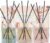 COCORRÍNA Reed Diffuser Set of 3-3 Pack/ 3.04 Fl.oz Diffuser with 24 Sticks Cashmere Vanilla/Sandalwood Rose/Clean Linen Reed Diffuser for Home Bathroom Office Decor