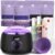 BLITZWAX Brazilian and Bikini Waxing Kit for Women, Hard Wax Warmer for Face, Legs and Body, At Home Hair Removal Kit, Beginner Friendly, Digital Fast Heating, 51 Wax Items
