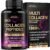 Multi Collagen Peptides – Hydrolyzed Types I, II, III, V & X – Collagen Supplement for Women 1300mg – w/ Hyaluronic Acid, Vitamins C & E – Skin, Hair, Nails & Joint Support – Made in USA, 120 Capsules