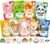 KONEUK 9 Pack Animal Face Masks Skincare for Kids, Bulk Sheet Hydrating Face Mask for Kids Skin Care, Collagen Face Mask for Teens Women, Mothers Day Gifts, Spa Party Gifts for Teen Girls