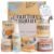 Nurture by Nature Spa Gifts for Women – Mothers Day Gifts for Mom, Self Care Gift Set & Spa Gift Basket for Women, 6 Piece Bath Set with Candle, Bath Bomb, Salts & Pillow Spray – Relaxation Gifts