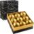 Mothers Day Gifts, 24K Gold Bath Bombs Set, Deluxe Marble Bath Bomb Gift Set, 9 Bath Bombs for Women & Men, Perfect for Bubble & Spa Bath, Natural Scents, Vanilla Coconut, Lavender, Jasmine & More